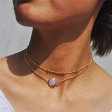 Load image into Gallery viewer, Pearls and Multilayer Necklace